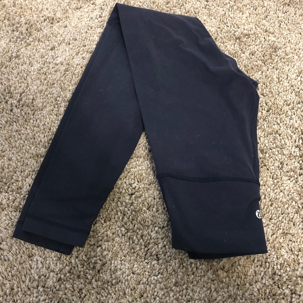 Lululemon Leggings- Navy Blue